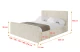 Polsterbett ALOVA-Z-v1