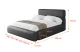 Polsterbett ENORA