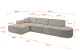 Ecksofa IREA-L2