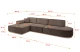 Ecksofa IREA-L2 - 4