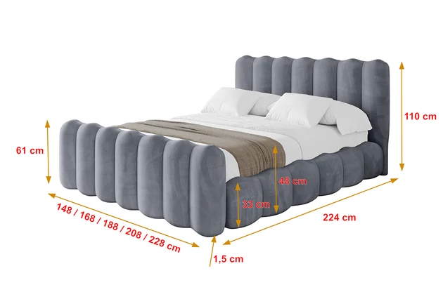 Polsterbett SORA-Z - 4