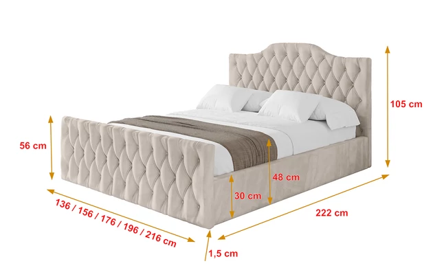 Polsterbett FALIO-Z - 4