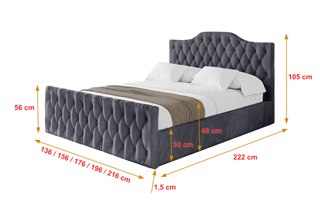 Polsterbett FALIO-Z - 4