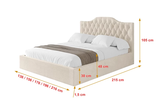 Polsterbett FALIO - 4