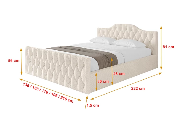 Polsterbett FALIO-Z-v1 - 4