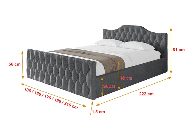 Polsterbett FALIO-Z-v1 - 4