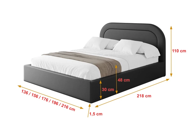 Polsterbett LERAY - 4