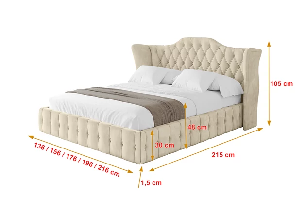 Polsterbett MODY - 4