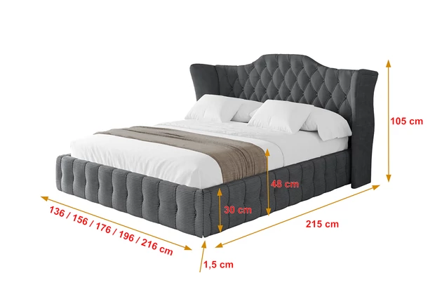 Polsterbett MODY - 4