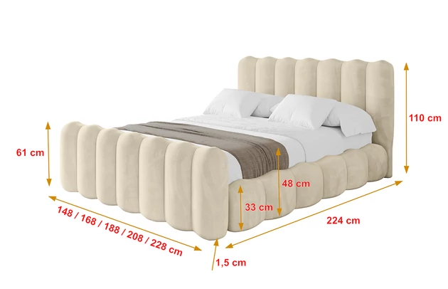 Polsterbett SORA-Z - 4