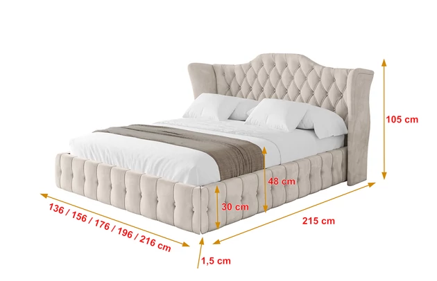 Polsterbett MODY - 4