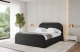 Bezug: Kunstleder, Farbe: Schwarz - Soft 11, Stoffbeschreibung: Polsterstoff SOFT:Leicht zu reinigendes Lederimitat. scheuerfest (100.000 Martindale-Zyklen). lichtecht (6). reibecht (4-5). 100%PU (Oberseite) + 75%PES mit 25%CO (Unterseite), Zimmer: Schlafzimmer, Länge: 220 cm, Breite: 136 cm, Höhe: 110 cm, Größe: 120x200 cm, Länge der Schlaffläche: 200 cm, Breite der Schlaffläche: 120 cm, Liegehöhe: 48 cm, Matratze: Mit H3 / H4 Taschenfederkern Matratze, Höhe der Matratze: 25 cm, Matratzentyp: Taschenfederkernmatratze, Bettkasten: Ja, Anzahl der Bettkasten: 1, Höhe der Bettkasten: 30 cm, Höhe des Kopfteils: 110 cm, Dicke des Kopfteils: 8 cm, Dicke des Fußteils: 7 cm, Gepolsterte Rückseite: Nein - 1