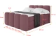 Boxspringbett NINA-Z KING
