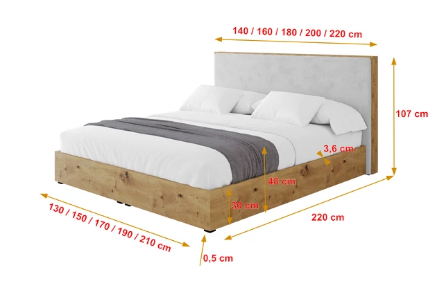 Polsterbett ENZO9 - 4