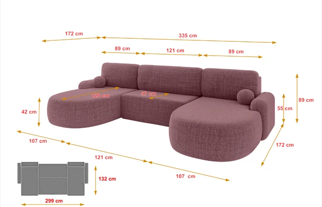 Wohnlandschaft LIRA-U - 4