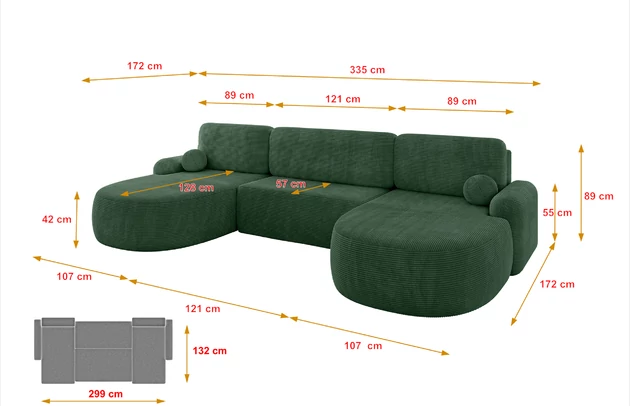 Wohnlandschaft LIRA-U - 4