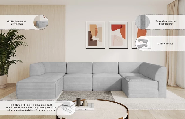 Wohnlandschaft MOVO - 7