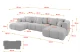 Wohnlandschaft CLOUD-U-v1 - 4