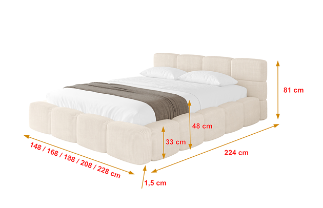 Polsterbett NATA-v1 - 4