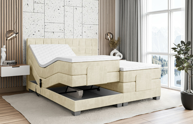 Elektrisches Boxspringbett OSTO EL - 3