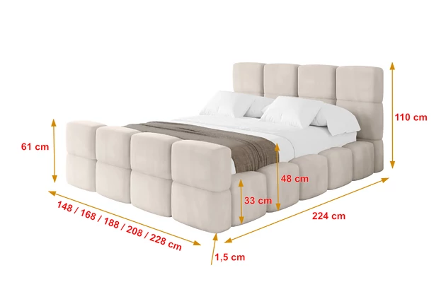 Polsterbett NATA-Z - 4
