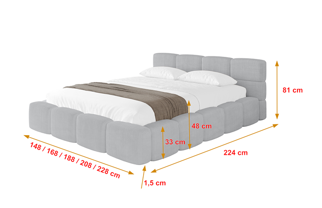 Polsterbett NATA-v1 - 4
