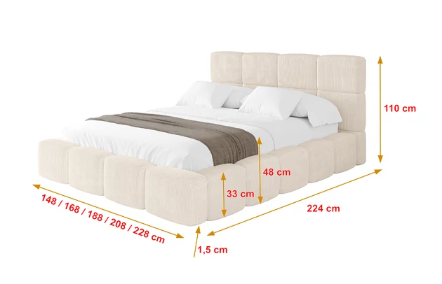 Polsterbett NATA - 4