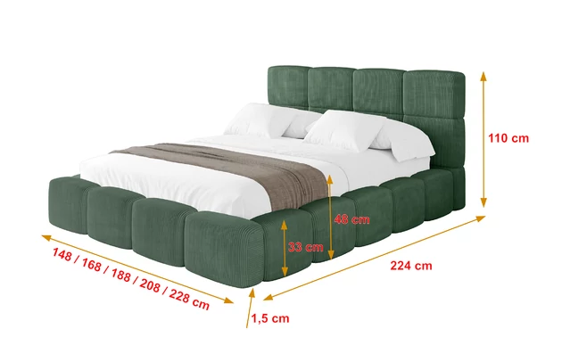Polsterbett NATA - 4