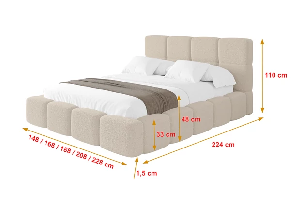 Polsterbett NATA - 4