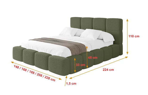Polsterbett NATA - 4
