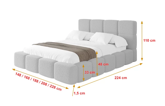 Polsterbett NATA - 4