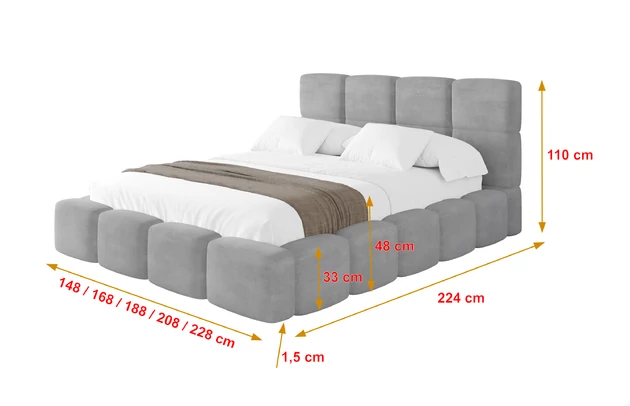 Polsterbett NATA - 4