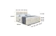 Elektrisches Boxspringbett PROT EL