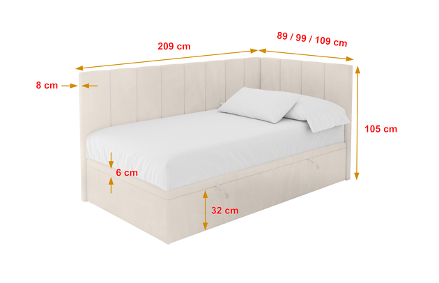 Jugendbett LOVY - 4