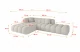Ecksofa OLEA-L2 - 5