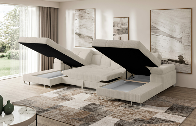 Wohnlandschaft COMA U2 - 6