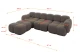 Ecksofa Miko-L2