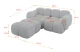 Ecksofa Miko-L1