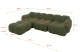 Ecksofa Miko-L2
