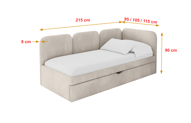 Jugendbett ALVY - 4