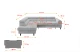 Ecksofa LUMA-L