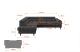 Ecksofa LUMA-L