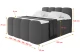 Boxspringbett NINA-Z KING - 4