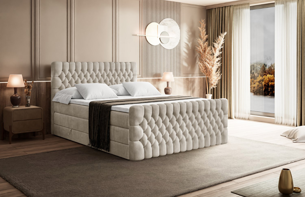Boxspringbett SERENE-Z KING - 6