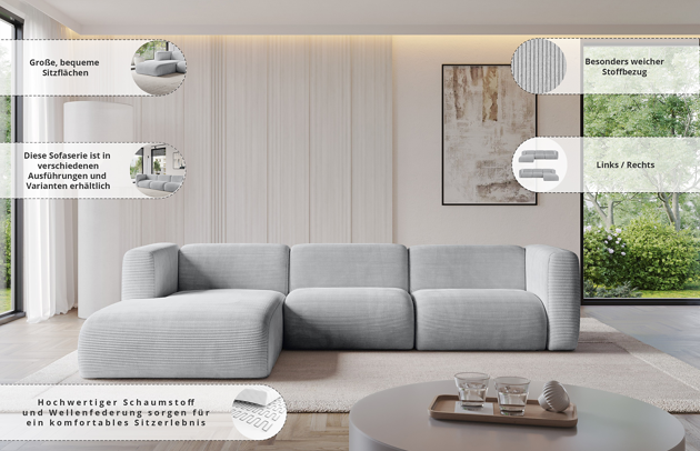 Ecksofa MIRA-L2 - 7