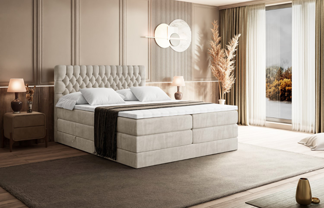 Boxspringbett SERENE KING - 6