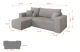 Ecksofa SENO-L