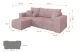 Ecksofa SENO-L