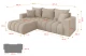 Ecksofa MILA-L-v1