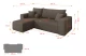 Ecksofa SENO-L